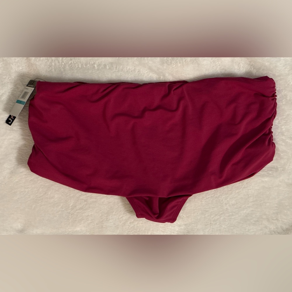 Jantzen Women’s 16 Maroon Swim Bottom NWT